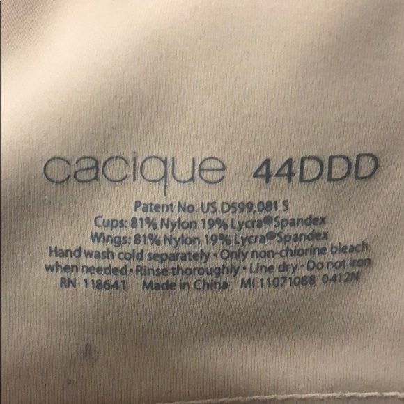 Cacique 44DDD (F) bra lot - Picture 5 of 6